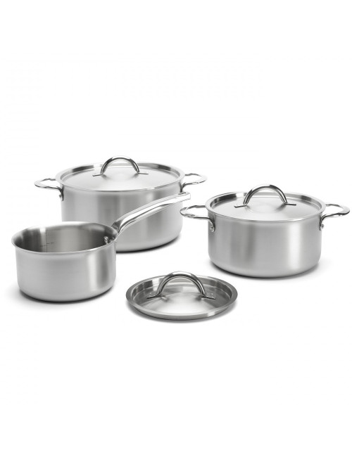 Set batterie 6 pièces Alchimy De Buyer casserole faitout