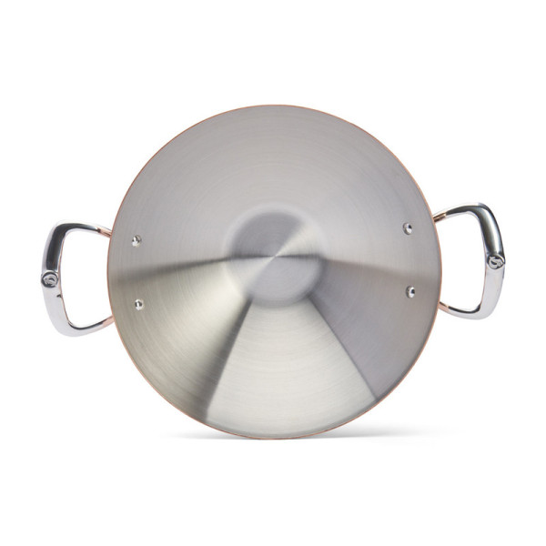 Wok De Buyer Prima Matera en cuivre et inox 32cm
