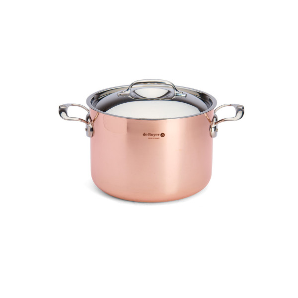 Braisière en cuivre De Buyer Prima Matera 24cm