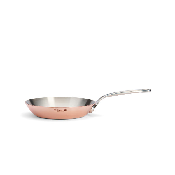 Poêle Inocuivre De Buyer inox cuivre - 3 tailles