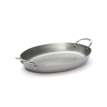 Plat à rôtir ovale De Buyer Minéral B 36cm