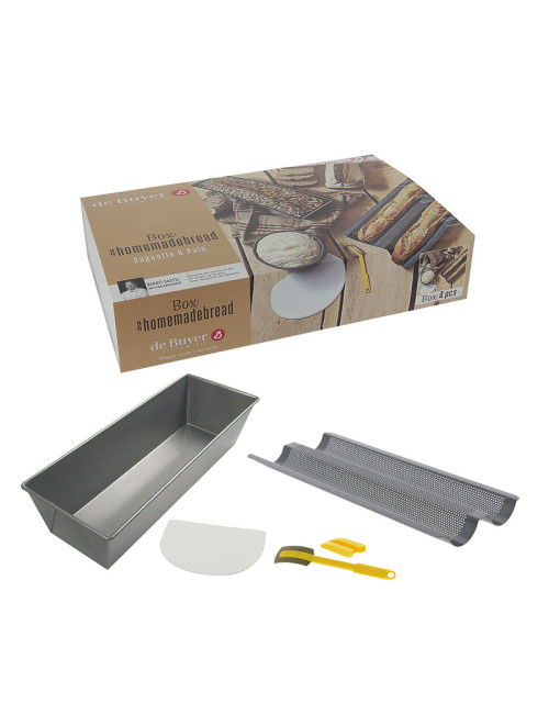 Coffret Box Homebread baguette et pain De Buyer