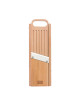 Mandoline LOUIS TELLIER bois traditionnelle lame inox La bonne graine - 5 finitions