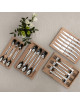 Coffret de 6 couteaux Thiers décors Maison Roger Orfèvre