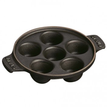 Poêlon Escargots 14cm Noir mat