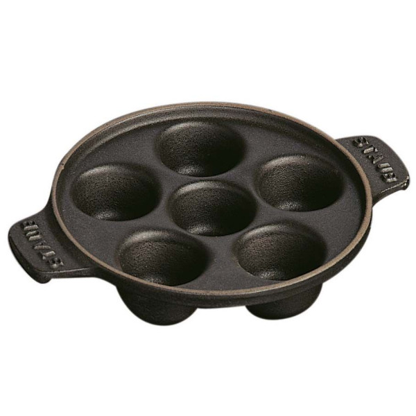 Poêlon Escargots 14cm Noir mat