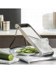 Mandoline professionnelle en inox Louis Tellier Compact-PRO