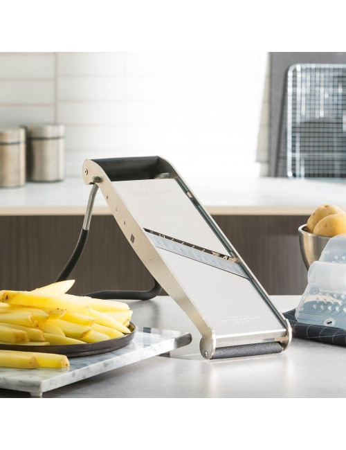 Mandoline professionnelle en inox Louis Tellier Compact-PRO