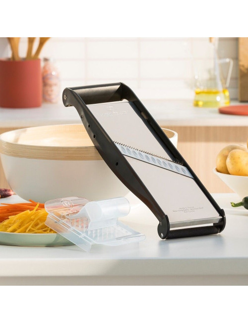 Mandoline inox Compact-PRO Basalte Louis Tellier