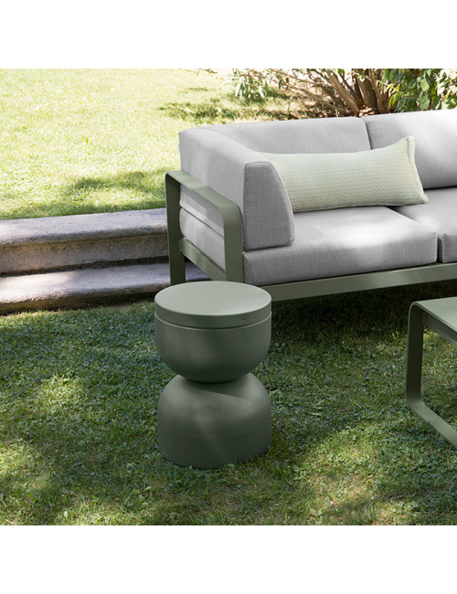 Tabouret Piapolo Fermob en tôle d'aluminium - 20 coloris