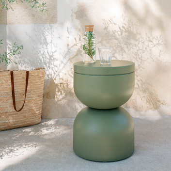Tabouret Piapolo Fermob en tôle d'aluminium - 20 coloris