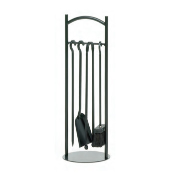 Serviteur de cheminée Reignoux h.63cm en métal - 2 coloris