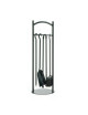 Serviteur de cheminée Reignoux h.63cm en métal - 2 coloris