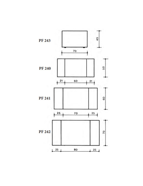 Pare-feu Reignoux en acier collection Contemporaine - 3 dimensions