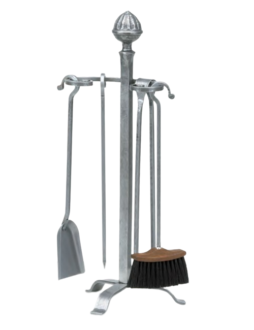 Serviteur de cheminée Reignoux ogives h.74cm