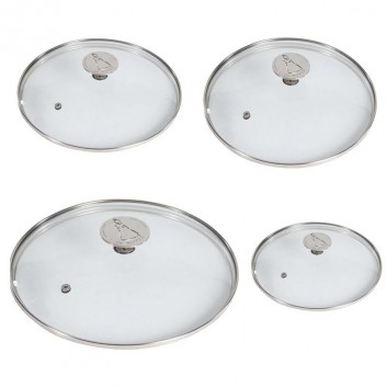 Set de 4 couvercles en verre Milady De Buyer