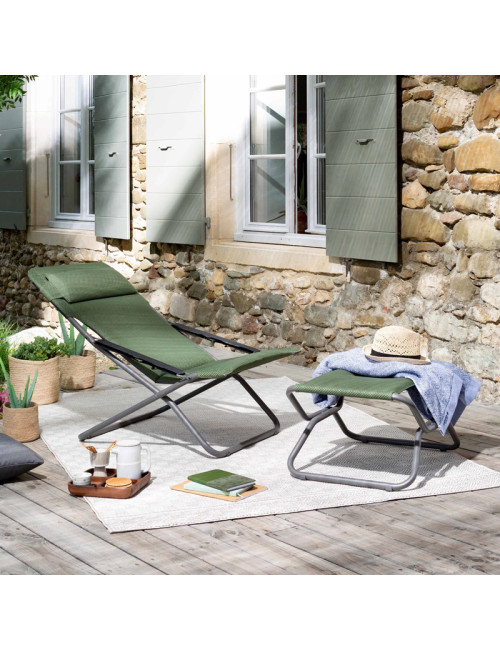 Transat Lafuma Mobilier Transabed Becomfort - 5 coloris