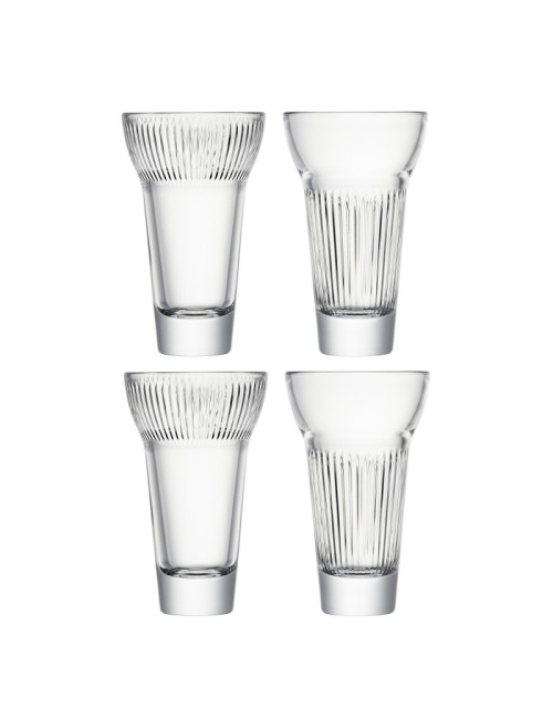 4 verres à pastis Calanques La Rochère