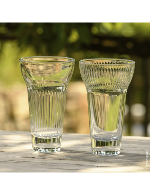 4 verres à pastis Calanques La Rochère