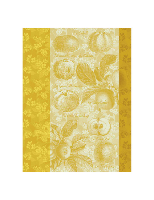 Torchon LE JACQUARD FRANCAIS Pommes à Croquer - 3 coloris