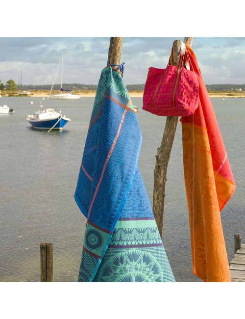 Drap de plage  Le Jacquard Français Holi coton - 2 coloris