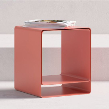 Chevet Woo Matière Grise acier - 36 coloris