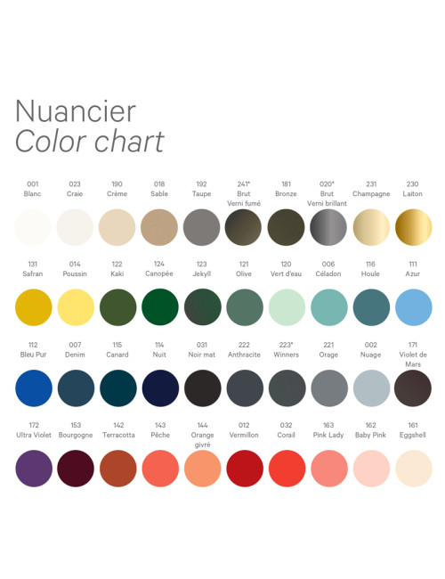 Table lounge Matière Grise Ankara acier - 39 coloris