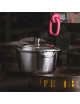 Faitout CRISTEL 1826 inox couvercle verre - 4 tailles