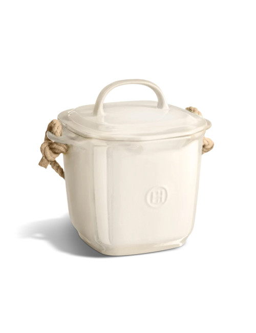 Seau à compost en céramique Emile Henry - 2 coloris