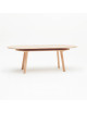 Table à manger fixe Parati Drugeot Manufacture chêne massif - 3 tailles 14 coloris 2 finitions