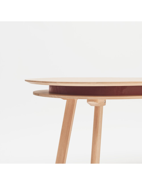 Table à manger fixe Parati Drugeot Manufacture chêne massif - 3 tailles 14 coloris 2 finitions