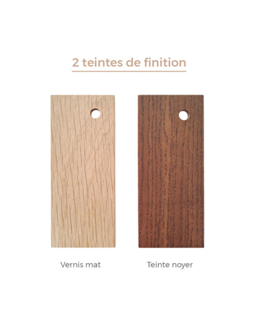 Table à manger fixe Parati Drugeot Manufacture chêne massif - 3 tailles 14 coloris 2 finitions