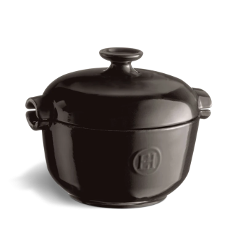 Cocotte faitout à riz en céramique Emile Henry Fusain