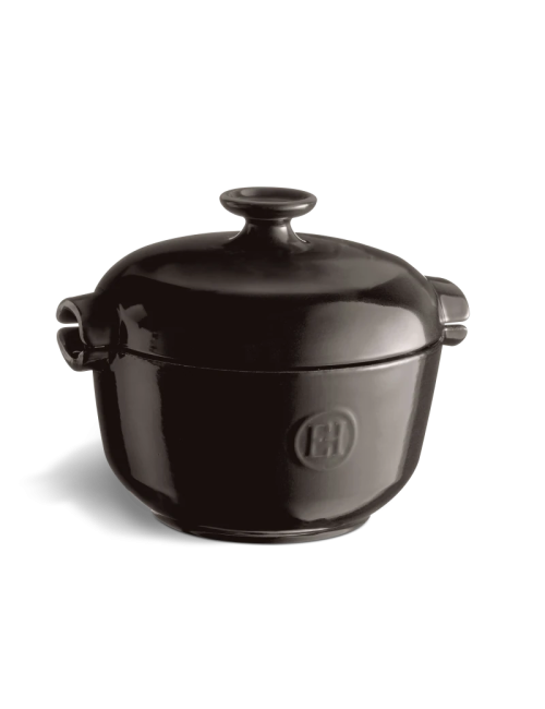 Cocotte faitout à riz en céramique Emile Henry Fusain