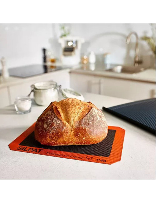 Toile tapis de cuisson boulangère ajourée SILPAT en silicone - 2 tailles