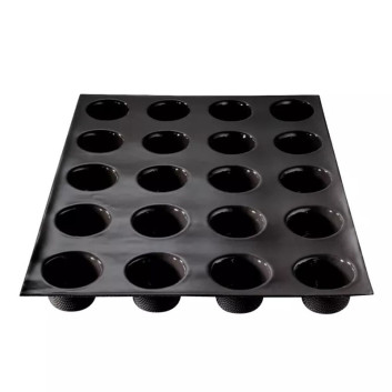 Moule à gâteau 20 mini muffins FLEXIPAN en silicone 40X30cm