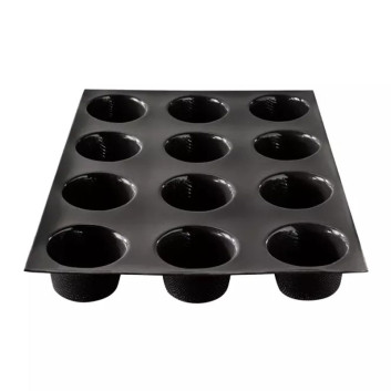 Moule à gâteau 12 muffins FLEXIPAN en silicone 40X30cm