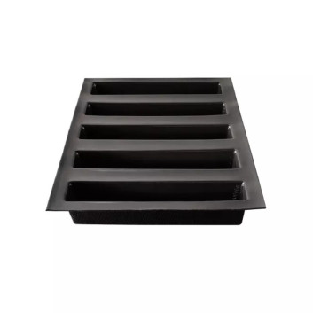 Moule à gâteau 5 cakes longs FLEXIPAN en silicone 40X30cm