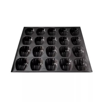 Moule à gâteau 20 madeleines FLEXIPAN en silicone 40X30cm
