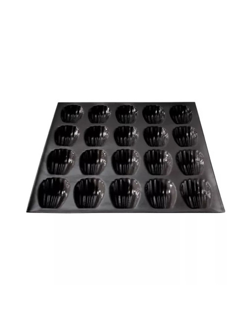 Moule à gâteau 20 madeleines FLEXIPAN en silicone 40X30cm