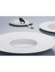 6 assiettes en porcelaine L Fragments DEGRENNE - 6 tailles