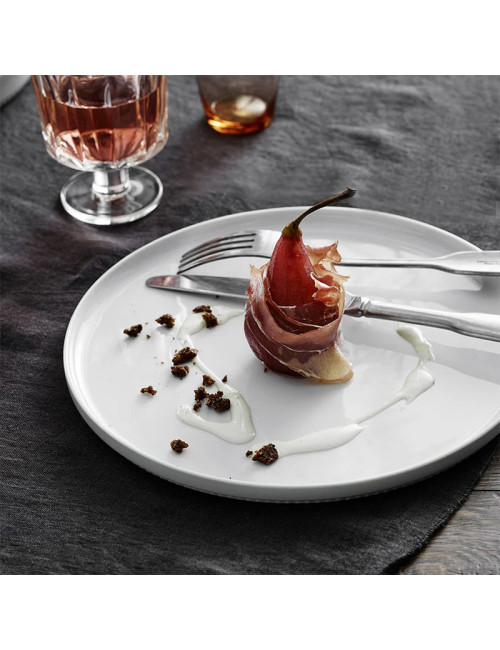 6 assiettes en porcelaine Toulouse Pillivuyt - 5 tailles