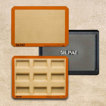 Starter kit SILPAT toile de cuisson plaque et moule