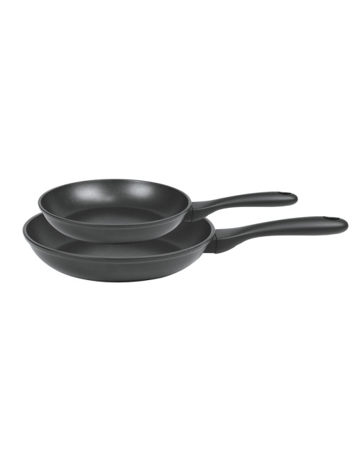 Set batterie Cristel Cookway 2 poêles fixes 24 28cm