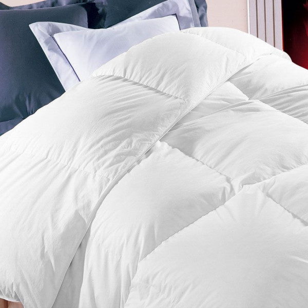 Couette été légère en duvet de canard blanc - Grammage 160g/m2 - 6 tailles