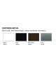 Tête de lit RESISTUB Brio Mosaic - 3 tailles 4 coloris