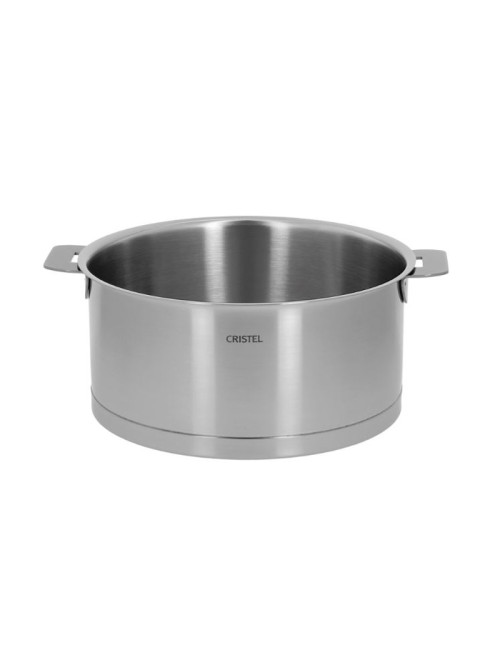 Faitout Cristel Strate en inox amovible - 2 tailles
