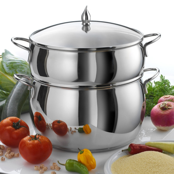 Couscoussier inox Médina 26cm Cristel
