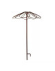 Tuteur parapluie 9 pétales LOUIS MOULIN en métal - fer vieilli