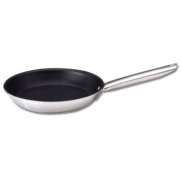 Poêle Anti-adhérente Matfer Tradition Pro en inox - 4 tailles